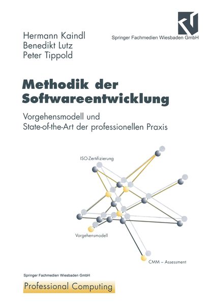 Methodik der Softwareentwicklung, Taschenbuch von Benedikt Lutz , Peter Tippold, Vieweg & Teubner, 9783663107897
