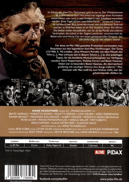 Produktbild: Prairie-Saloon / Western-Musical mit Starbesetzung und den Requisiten aus den legend&auml;ren Karl-May-Verfilmungen