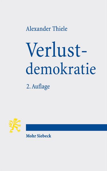 Produktbild: Verlustdemokratie