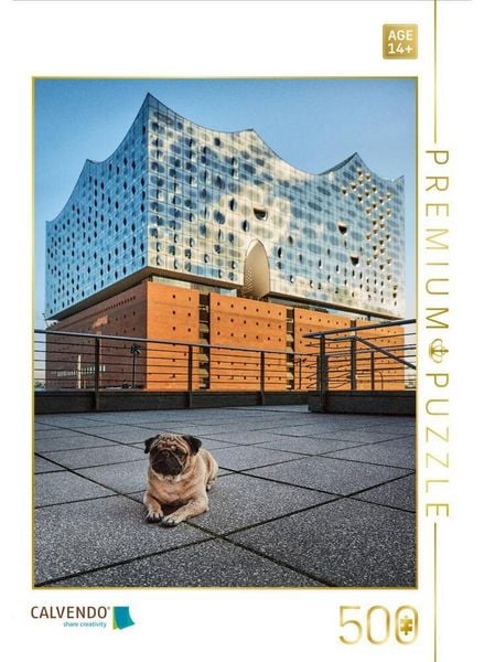 CALVENDO Puzzle Elbphilharmonie | 500 Teile Lege-Größe 48 × 36 cm Foto-Puzzle für Erwachsene
