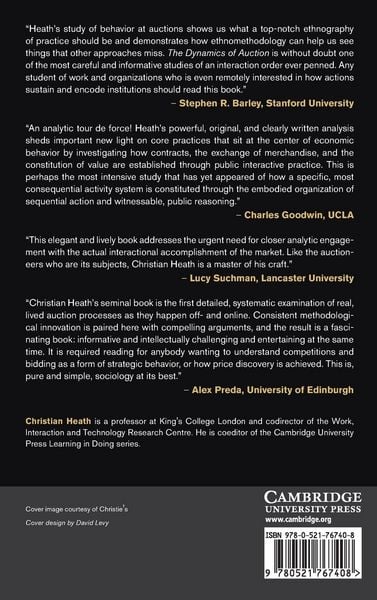 Produktbild: The Dynamics of Auction