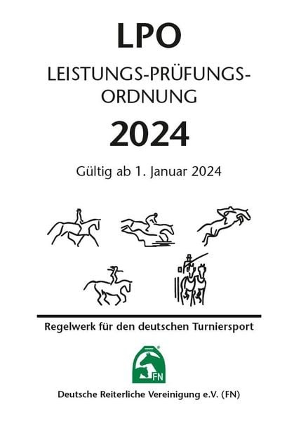 Produktbild: Leistungs-Pr&uuml;fungs-Ordnung (LPO) 2024 - Inhalt