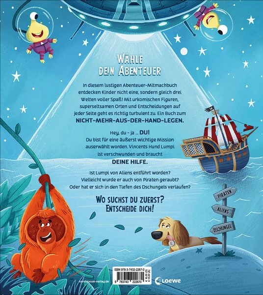 Produktbild: Dein Abenteuer beginnt! Piraten + Aliens + Wilde Tiere