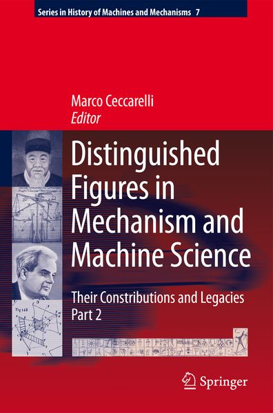 Produktbild: Distinguished Figures in Mechanism and Machine Science
