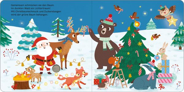 Produktbild: Mein blinkendes Soundbuch &ndash; Weihnachten im Wald