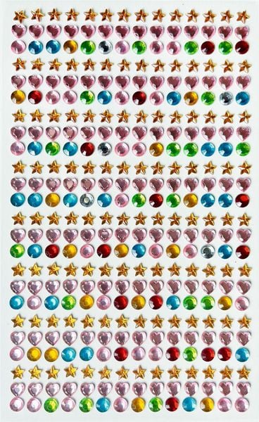Produktbild: Malblock mit Glitzersteinchen: Mandalas