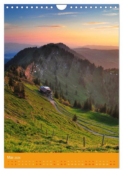 Produktbild: Das Allg&auml;u &ndash; eine Landschaft wie im M&auml;rchen (Wandkalender 2026 DIN A4 hoch), CALVENDO Monatskalender