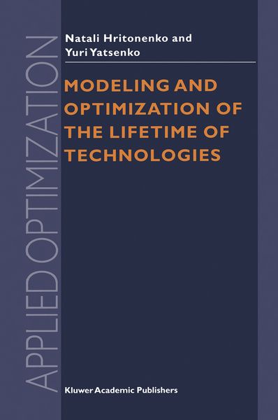 Produktbild: Modeling and Optimization of the Lifetime of Technologies