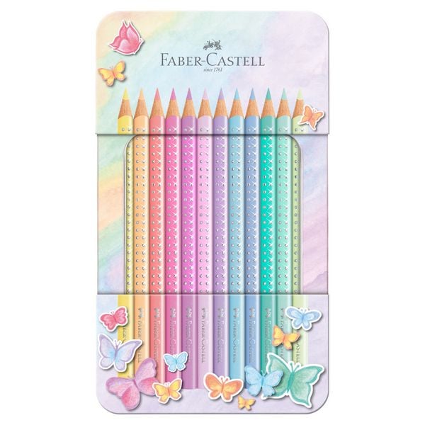 Produktbild: Faber-Castell Buntstifte Sparkle Pastell 12er Set