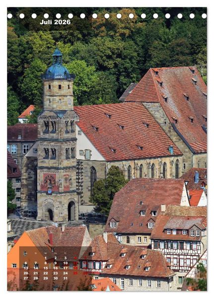 Produktbild: Kulturstadt Schw&auml;bisch Hall (Tischkalender 2026 DIN A5 hoch), CALVENDO Monatskalender