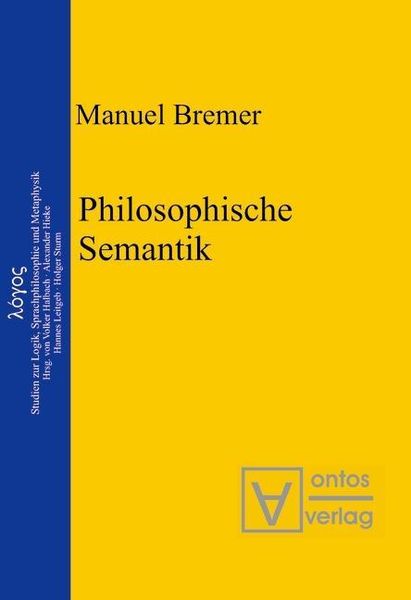 Produktbild: Philosophische Semantik