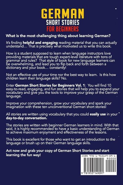 Produktbild: German Short Stories for Beginners