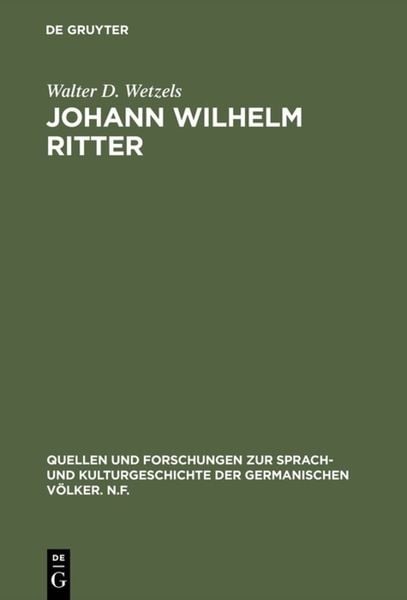 Produktbild: Johann Wilhelm Ritter