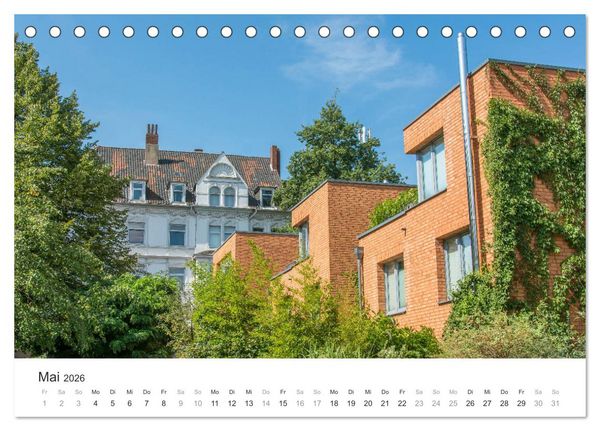 Produktbild: HANNOVER LINDEN ZAUBERHAFTE eigenART (Tischkalender 2026 DIN A5 quer), CALVENDO Monatskalender