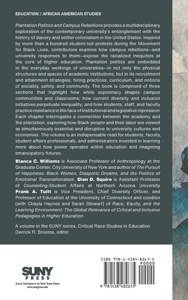 Produktbild: Plantation Politics and Campus Rebellions