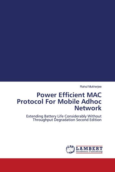 Produktbild: Power Efficient MAC Protocol For Mobile Adhoc Network