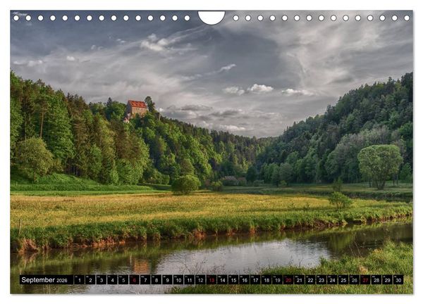 Produktbild: Unterwegs auf der fr&auml;nkischen Burgenstra&szlig;e (Wandkalender 2026 DIN A4 quer), CALVENDO Monatskalender