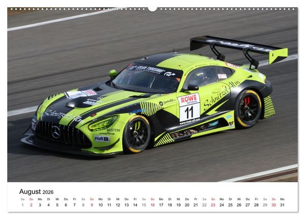 Produktbild: VLN Langstrecken Meisterschaft (Wandkalender 2026 DIN A2 quer), CALVENDO Monatskalender