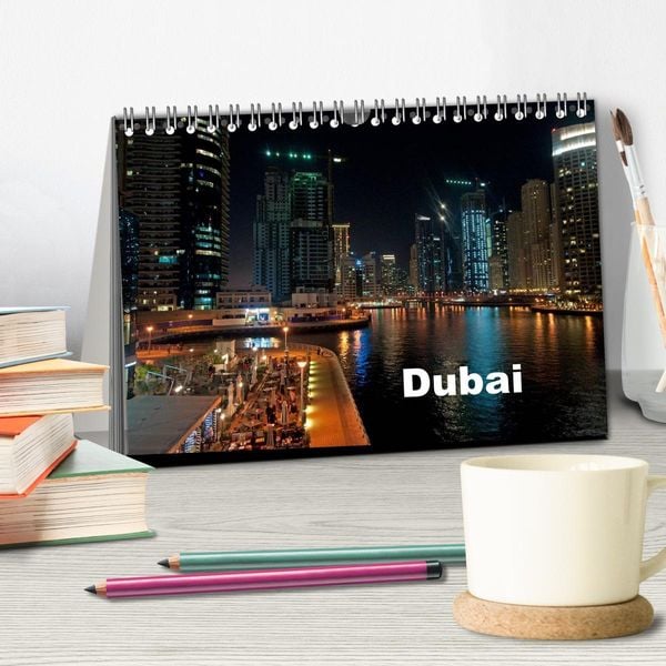 Produktbild: Dubai (Tischkalender 2026 DIN A5 quer), CALVENDO Monatskalender