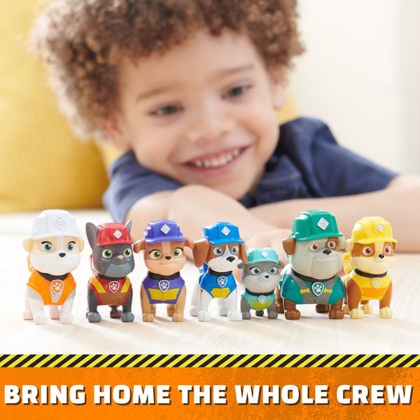 Rubble & Crew - Spielfiguren-Geschenkset mit 7 Hundefiguren zum Sammeln