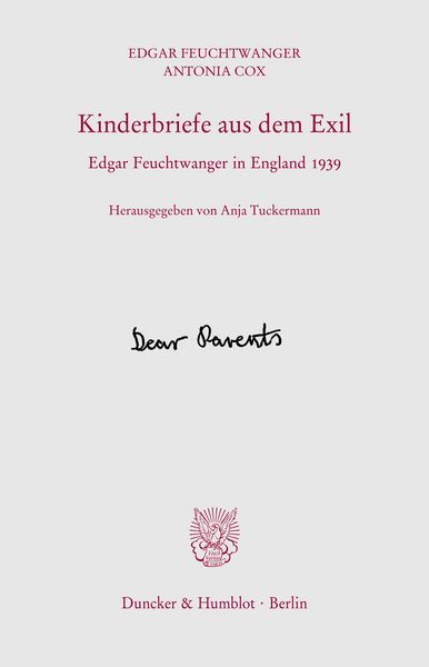 Produktbild: Kinderbriefe aus dem Exil