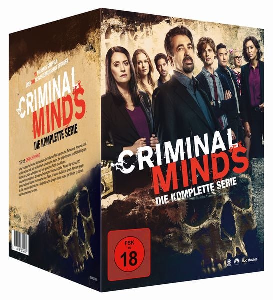 Produktbild: Criminal Minds - Komplettbox Staffel 1-15