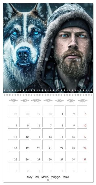 Produktbild: Husky obsession (Wall Calendar 2026 12 &times; 12 Inch) CALVENDO 12 Month Wall Calendar