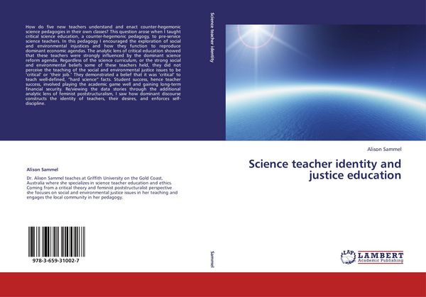 Produktbild: Science teacher identity and justice education