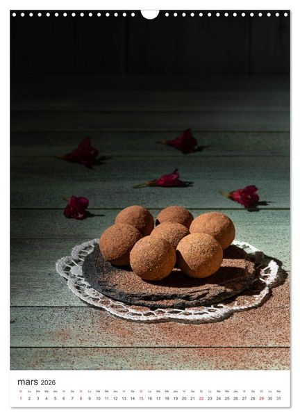 Produktbild: Gourmandises - Art culinaire (Calendrier mural 2026 DIN A3 horizontal), CALVENDO calendrier mensuel