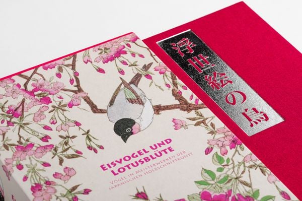 Produktbild: Eisvogel und Lotusbl&uuml;te