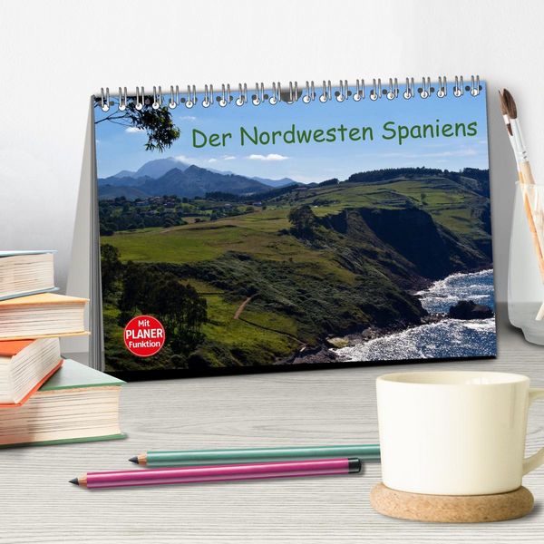 Produktbild: Der Nordwesten Spaniens (Tischkalender 2026 DIN A5 quer), CALVENDO Monatskalender