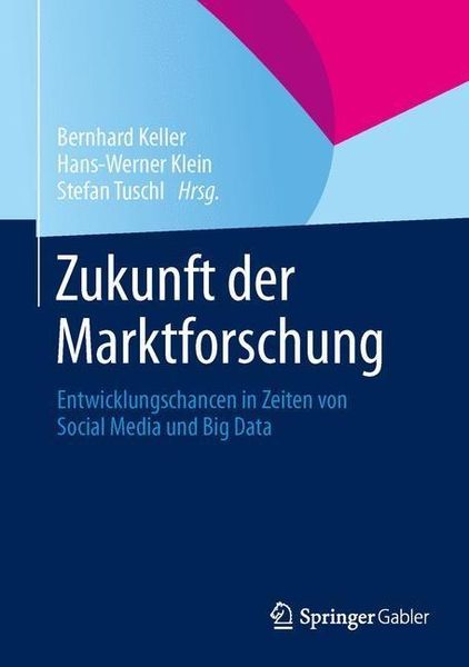 Produktbild: Zukunft der Marktforschung