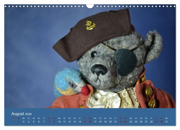 Produktbild: Robin der B&auml;r (Wandkalender 2026 DIN A3 quer), CALVENDO Monatskalender