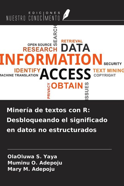 Produktbild: Miner&iacute;a de textos con R: Desbloqueando el significado en datos no estructurados