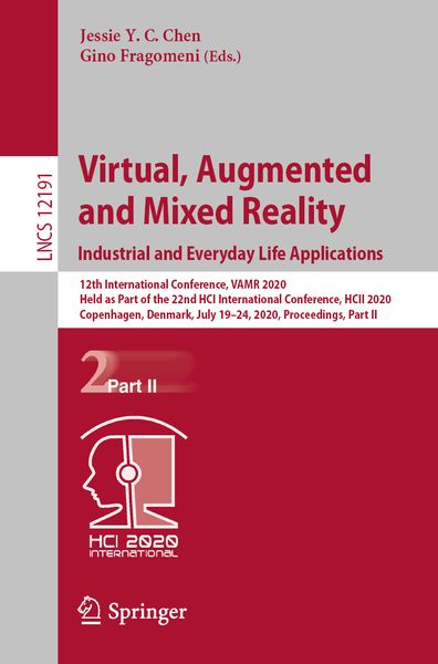 Produktbild: Virtual, Augmented and Mixed Reality. Industrial and Everyday Life Applications