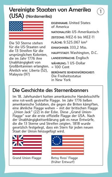 Produktbild: Entdecker-Karten: Flaggen und L&auml;nder der Welt