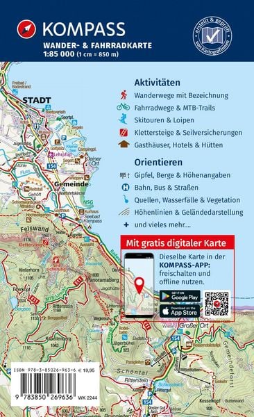 Produktbild: KOMPASS Wanderkarte 2244 Kreta