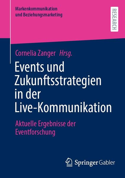 Produktbild: Events und Zukunftsstrategien in der Live-Kommunikation