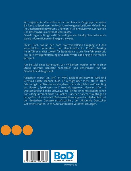 Produktbild: Kennzahlen und Benchmarks im Private Banking