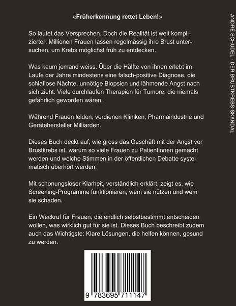 Produktbild: Der Brustkrebs-Skandal - Wie Angst, Fehlalarme und &Uuml;berdiagnosen Frauen krank machen - Was du selber tun kannst, bevor es zu sp&auml;t ist.