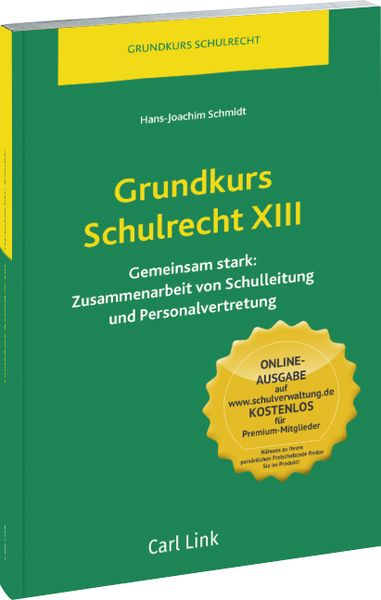 Produktbild: Grundkurs Schulrecht XIII