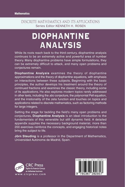 Produktbild: Diophantine Analysis