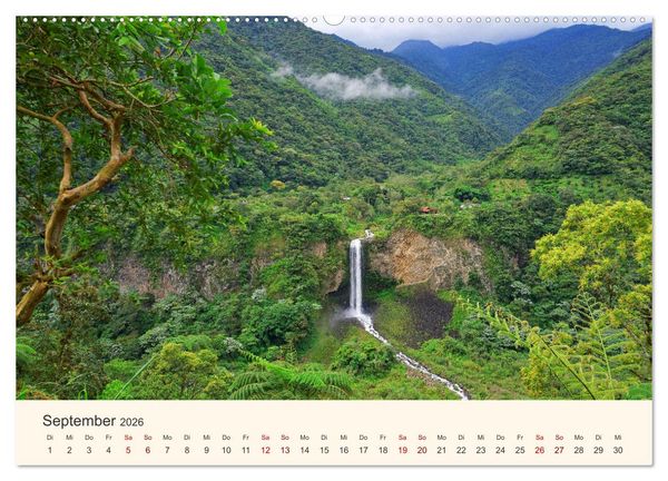 Produktbild: Entdecke Ecuador (hochwertiger Premium Wandkalender 2026 DIN A2 quer), Kunstdruck in Hochglanz