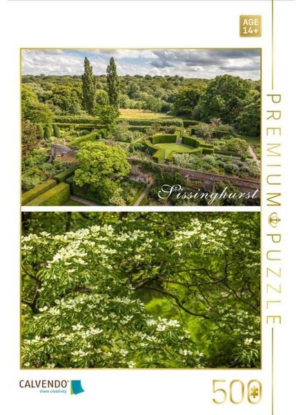 CALVENDO Puzzle Sissinghurst Castle Garden in Kent, Südengland | 500 Teile Lege-Größe 48 × 36 cm Foto-Puzzle für Erwachsene