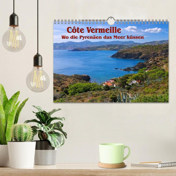 Produktbild: Cote Vermeille - Wo die Pyren&auml;en das Meer k&uuml;ssen (Wandkalender 2026 DIN A4 quer), CALVENDO Monatskalender