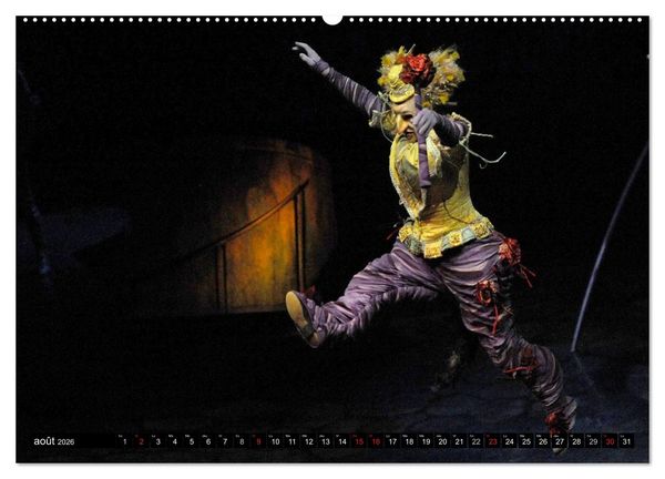 Produktbild: Alegria, Cirque du Soleil (Calendrier mural 2026 DIN A2 vertical) calendrier de bureau