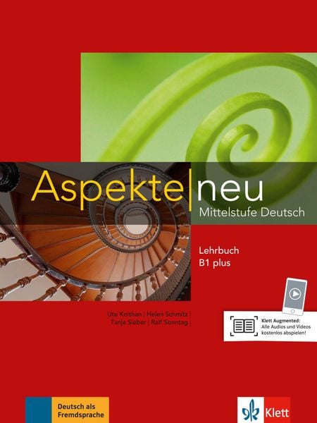 Aspekte / Lehrbuch ohne DVD B1+. Neubearbeitung