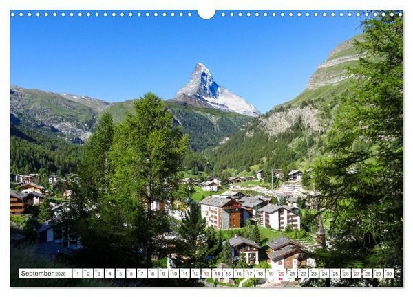 Produktbild: Matterhorn - Berg der Berge (Wandkalender 2026 DIN A3 quer), CALVENDO Monatskalender