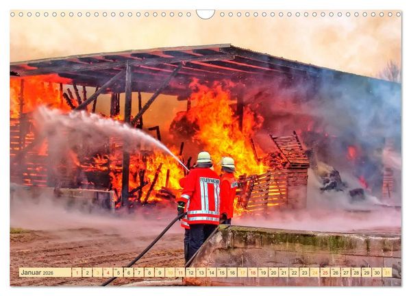 Produktbild: Feuerwehr - Eins&auml;tze (Wandkalender 2026 DIN A3 quer), CALVENDO Monatskalender