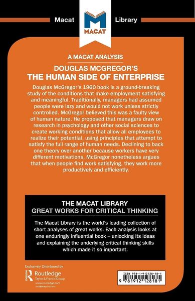 Produktbild: An Analysis of Douglas McGregor's The Human Side of Enterprise